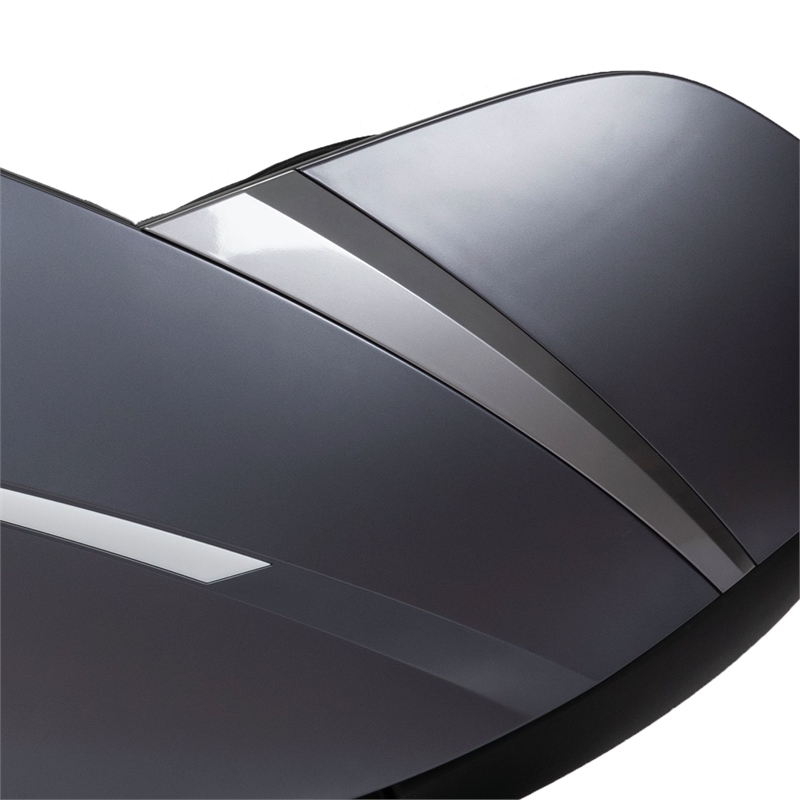 Picket House Furnishings Soothe Massage Chair in Black PU (Single Pack)