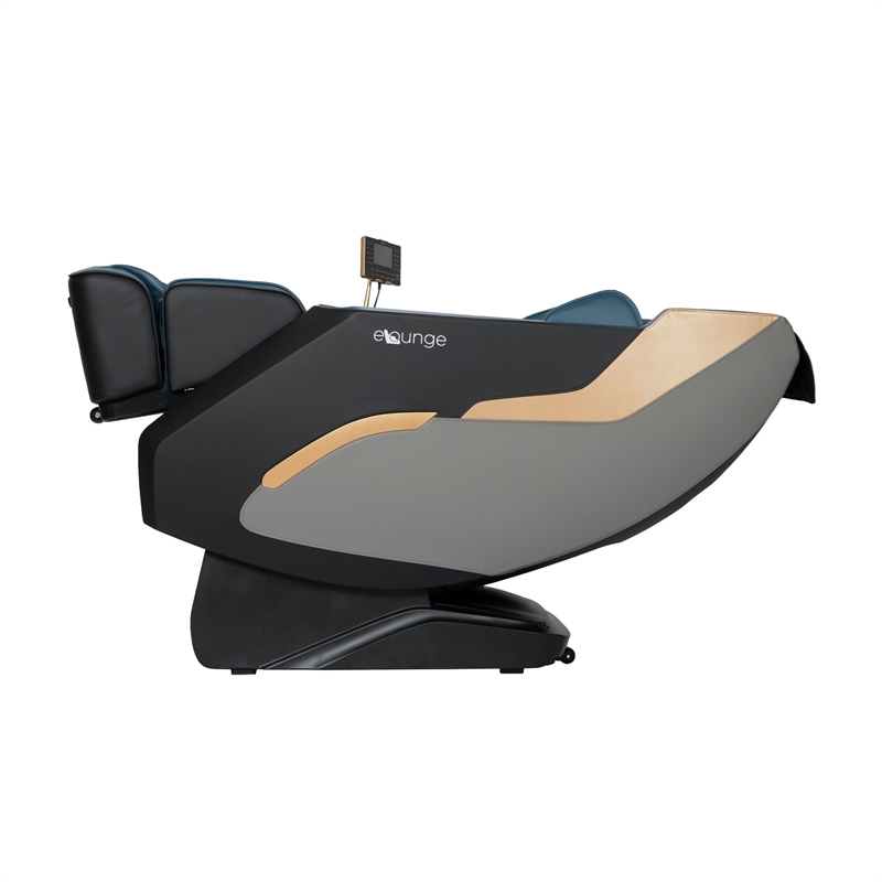 Picket House Furnishings Enhance Massage Chair in Navy PU