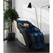 Picket House Furnishings Enhance Massage Chair in Navy PU