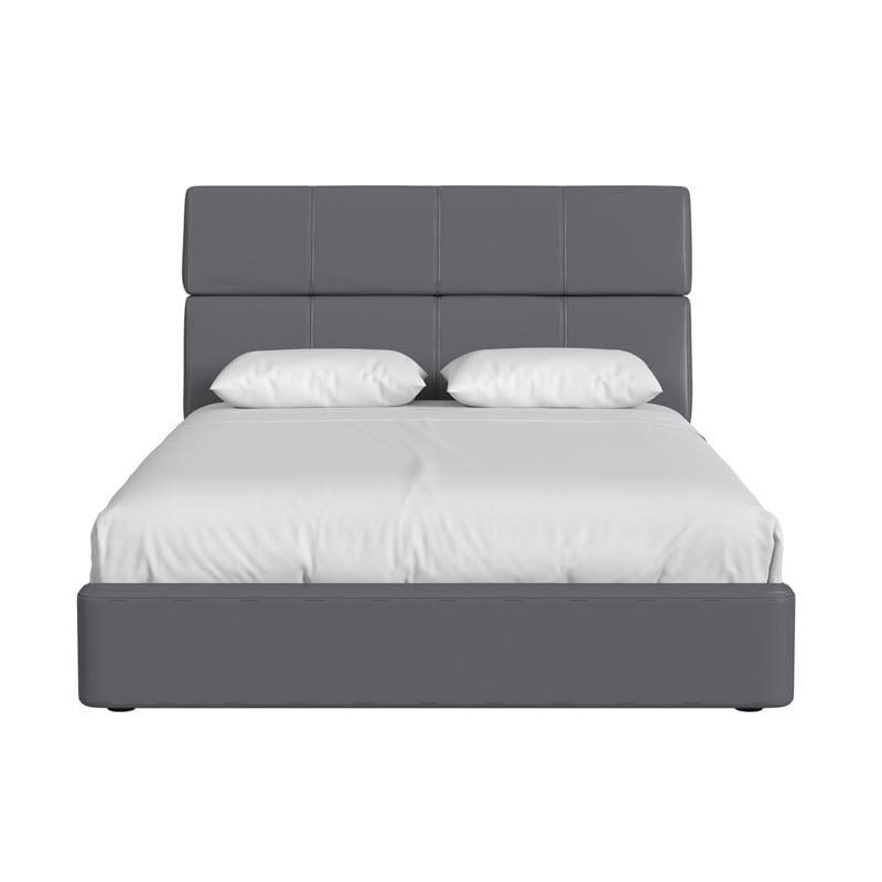 Picket House Furnishings Booker Full Bed in Grey PU