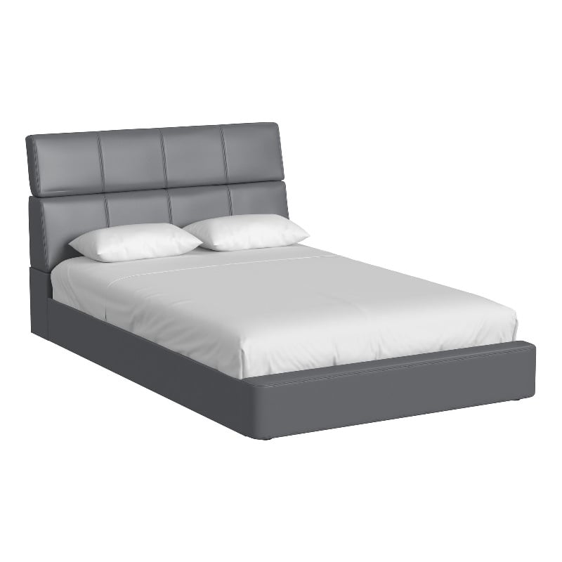 Picket House Furnishings Booker Full Bed in Grey PU