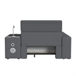 Picket House Furnishings Booker Twin Transformer Bed with Electronic in Gray PU