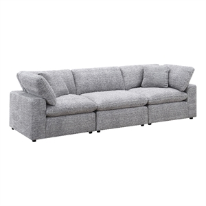 picket house furnishings haven modular 3pc living room set in zaftag dove
