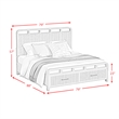 Picket House Furnishings Woodridge King Storage 3PC Bedroom Set in Natural
