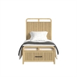 Picket House Furnishings Woodridge Twin Storage Bed in Natural