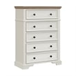Picket House Furnishings Ulysses Youth Twin UPH 5PC Bedroom Set in White