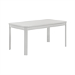 Picket House Furnishings Daniel 5PC Dining Set with Table and 4 Chairs in White