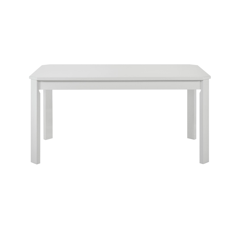 Picket House Furnishings Daniel 5PC Dining Set with Table and 4 Chairs in White