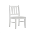 Picket House Furnishings Daniel 5PC Dining Set with Table and 4 Chairs in White