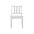 Picket House Furnishings Daniel 5PC Dining Set with Table and 4 Chairs in White