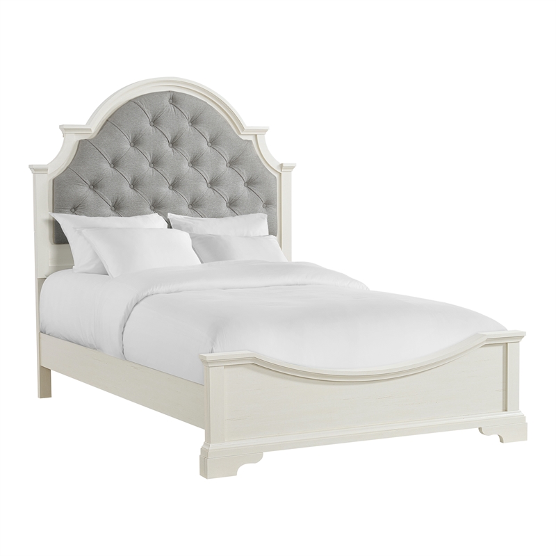 Picket House Furnishings Ulysses Youth Full UPH 5PC Bedroom Set in White
