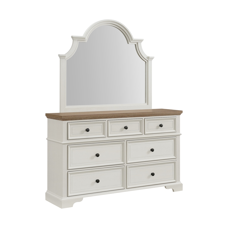 Picket House Furnishings Ulysses Youth King UPH 5PC Bedroom Set in White