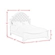 Picket House Furnishings Ulysses Youth Queen UPH 3PC Bedroom Set in White