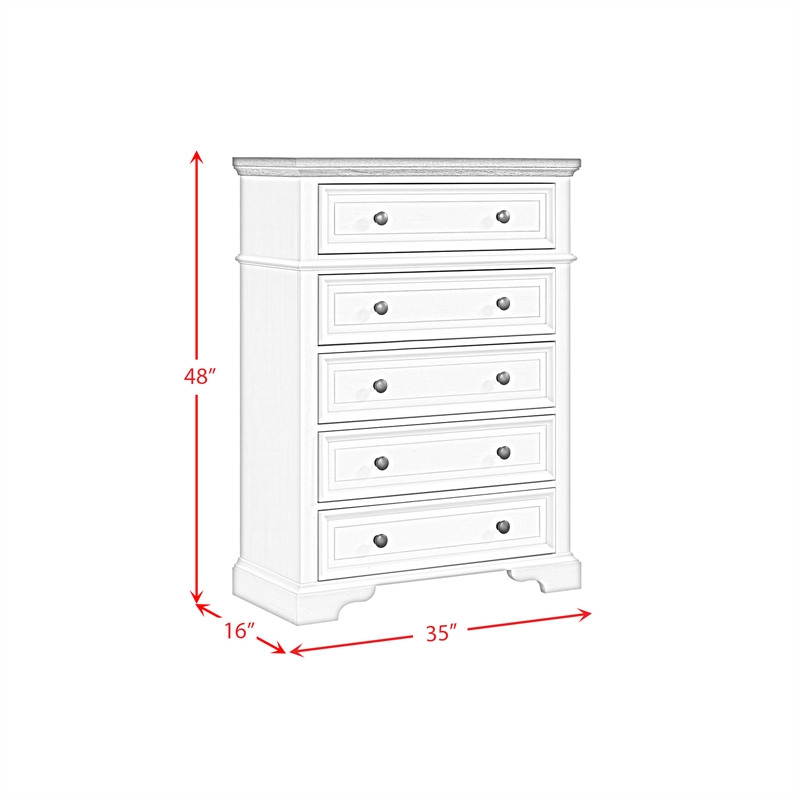 Picket House Furnishings Ulysses Youth Queen UPH 3PC Bedroom Set in White