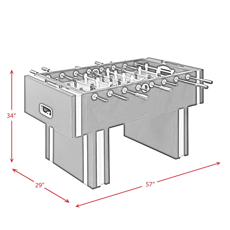Picket House Furnishings Nix Foosball Table