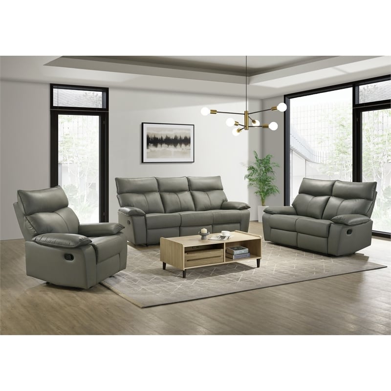 Picket House Furnishings Murray 2PC Living Room Set in Aviarah Grey