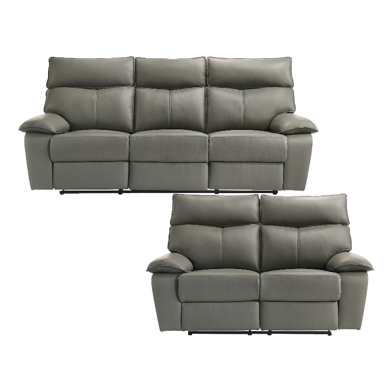 Picket House Furnishings Murray 2PC Living Room Set in Aviarah Grey