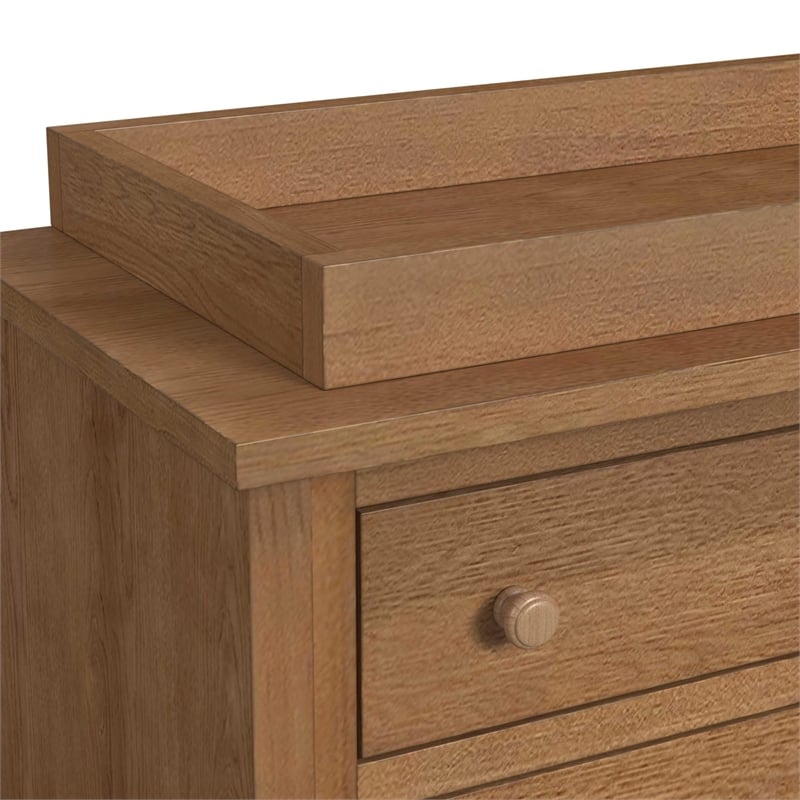 Picket House Furnishings Cassian Dresser and Topper in Oak