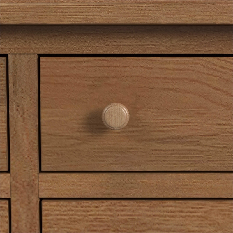 Picket House Furnishings Cassian Dresser and Topper in Oak