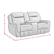 Picket House Furnishings Lynx 3PC Living Room Set in Neono Brown