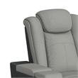 Picket House Furnishings Niven Power Motion Loveseat in Rocky Cement/Charcoal