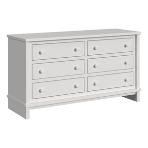 Picket House Furnishings Cassian Bedroom Dresser in White