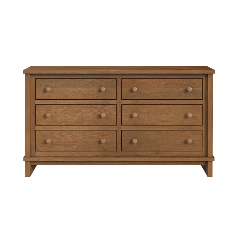 Picket House Furnishings Cassian Bedroom Dresser in Oak