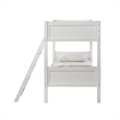 Picket House Furnishings Santino Over Twin Bunk White