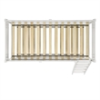 Picket House Furnishings Santino Over Twin Bunk White
