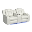Picket House Furnishings Amias 2PC Living Room Set in Pebble Oyster