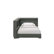 Picket House Furnishings Santino Twin Corner Bed in Grey