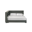 Picket House Furnishings Santino Full Corner Bed in Grey