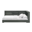 Picket House Furnishings Santino Full Corner Bed in Grey