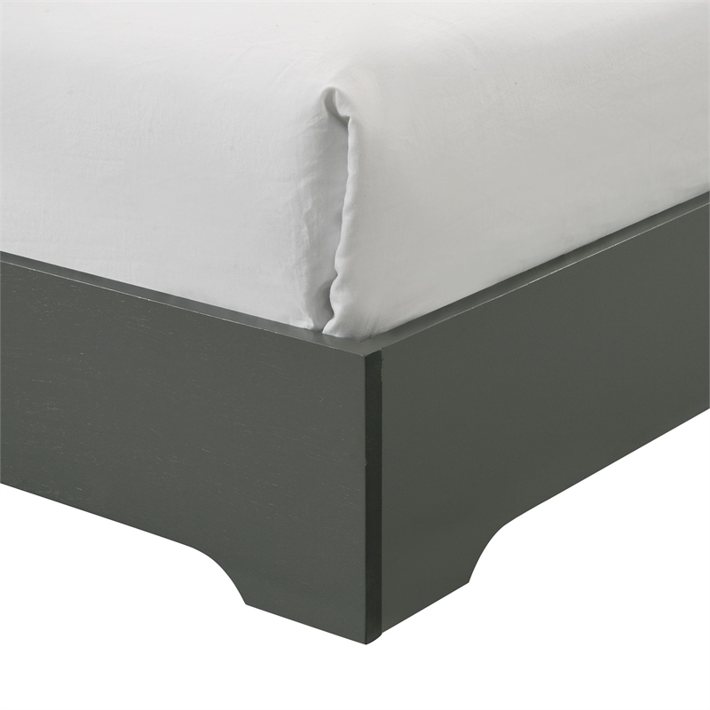 Picket House Furnishings Santino Full Corner Bed in Grey