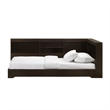 Picket House Furnishings Santino Twin Corner Bed in Espresso