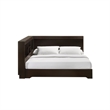 Picket House Furnishings Santino Full Corner Bed in Espresso