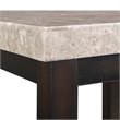 Picket House Furnishings Caleb End Table with Marble Top