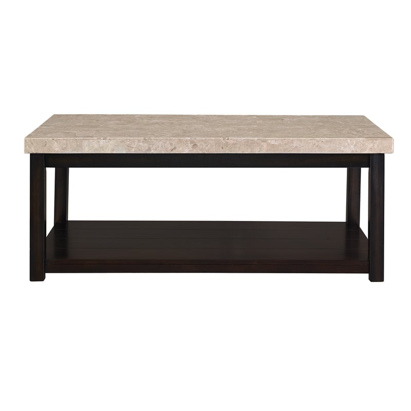 Picket House Furnishings Caleb Coffee Table w/ Marble Top