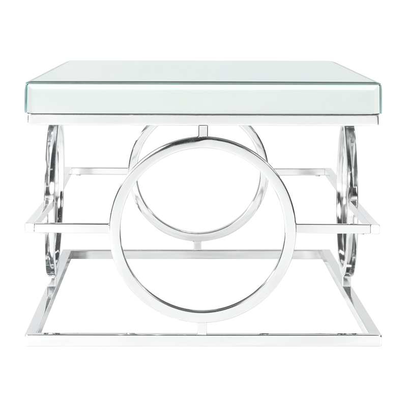 Picket House Furnishings Katie Rectangle Mirrored Coffee Table