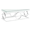 Picket House Furnishings Katie Rectangle Mirrored Coffee Table
