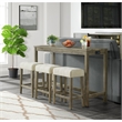Picket House Furnishings Turner Multipurpose Bar Table Set in Natural