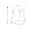 Picket House Furnishings Raine End Table