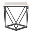 Picket House Furnishings Conner End Table with Metal Leg