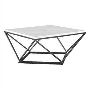 Picket House Furnishings Conner Coffee Table W/ Metal Leg