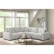 Picket House Furnishings Joan 5PC Motion Sectional Set - Culp Bloke Cotton