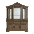 Picket House Furnishings Denali Server and Hutch with LED in Walnut