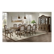 Picket House Furnishings Denali Server and Hutch with LED in Walnut