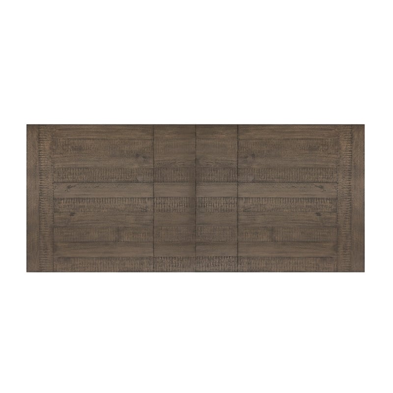 Picket House Furnishings Marietta 5PC Standard Height Dining Set in Medium Brown