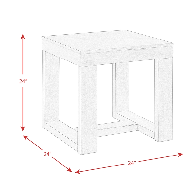 Picket House Furnishings Drew Square End Table