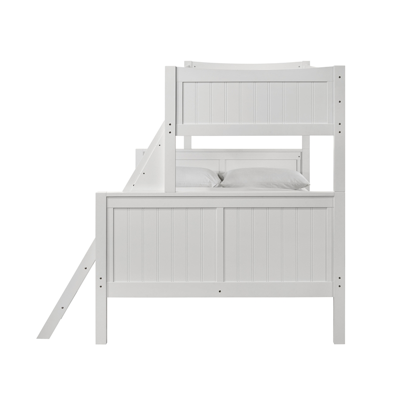 Picket House Furnishings Santino Over Full Bunk White